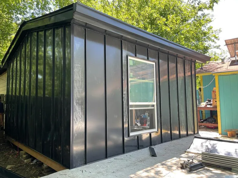 Black standing seam metal wall panels for Roof Inspection in Lemon Grove